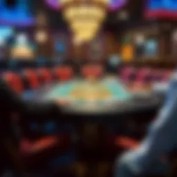 An engaging table setup for 4 Card Hold'em