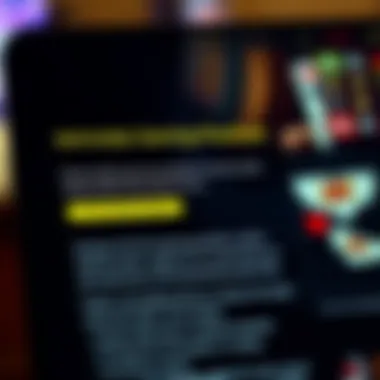 Responsible gaming guidelines outlined on a casino website