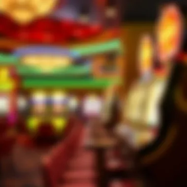 Responsible Gambling Atmosphere A serene casino environment emphasizing responsible gambling