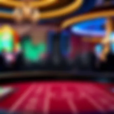 A visual representation of wagering requirements for baccarat