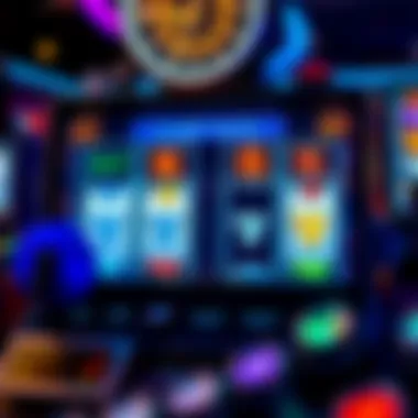 Online slot game interface showcasing various denomination levels