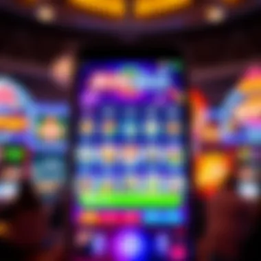 A vibrant interface showcasing the Bingo chat app features