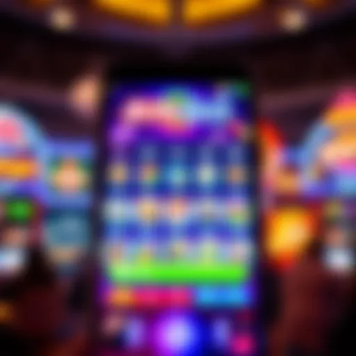 A vibrant interface showcasing the Bingo chat app features