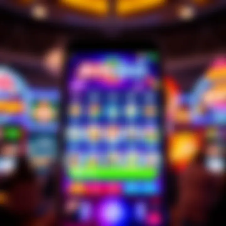 A vibrant interface showcasing the Bingo chat app features