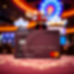 Caesars Credit Card showcasing its design and branding