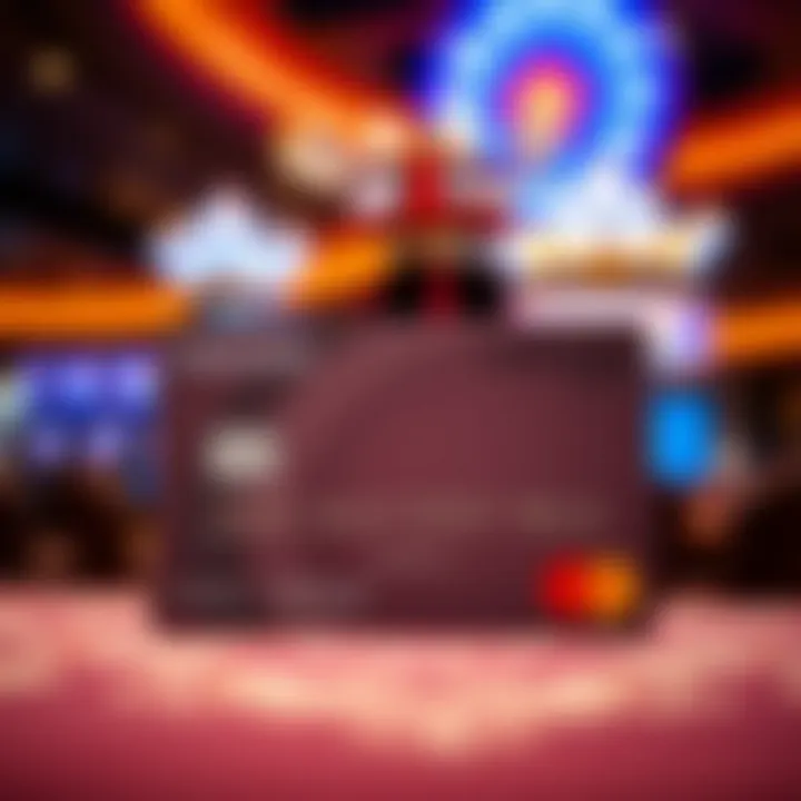 The Distinctive Design of Caesars Credit Card Caesars Credit Card showcasing its design and branding