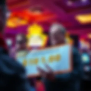 Past winners celebrating their scratcher successes