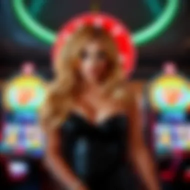 Celebrity Influence in Gaming An artistic representation of celebrity influence in the gaming industry featuring iconic pop symbols.