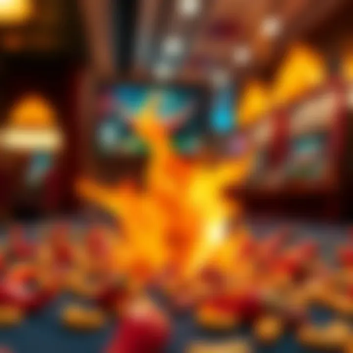 Thematic Elements of Chili Chili Fire Symbolic elements showcasing the thematic aspects of Chili Chili Fire