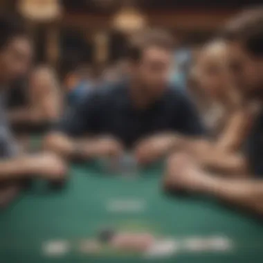 Navigating Online Poker Tournaments A digital screenshot of an online poker tournament interface, showcasing the accessibility of virtual events.