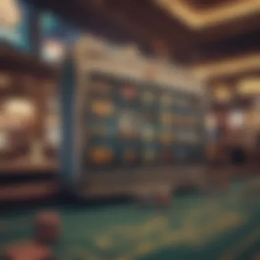 Variety of Online Casino Games Online casino games interface showcasing variety