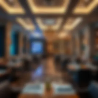 Sophisticated restaurant interior with a welcoming ambiance