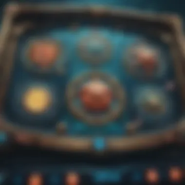 Captivating Gameplay Interface of Deep Sea Magic Close-up of the Deep Sea Magic Slot interface showcasing vibrant symbols and engaging gameplay.