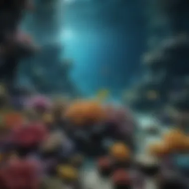 Underwater Enchantment of Deep Sea Magic A mesmerizing underwater scene featuring colorful marine life associated with the Deep Sea Magic Slot.