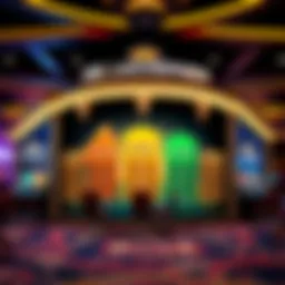 Elegant depiction of Del Lago Rewards tiers with vibrant graphics