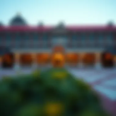 A panoramic view of Delaware State Park Casino showcasing its architectural elegance.