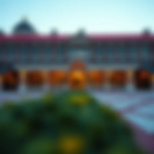 A panoramic view of Delaware State Park Casino showcasing its architectural elegance.