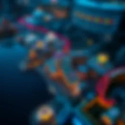 Aerial view of Long Island showcasing casino locations