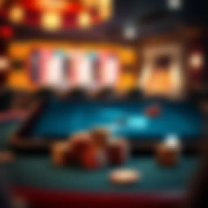 A digital platform showcasing Badugi poker gameplay