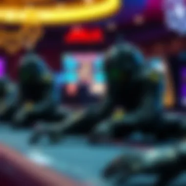 Strategic Black Jak Gameplay Strategic gameplay in action during a Black Jak match