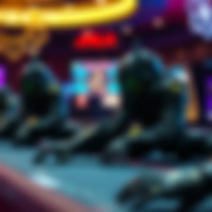 Strategic Black Jak Gameplay Strategic gameplay in action during a Black Jak match