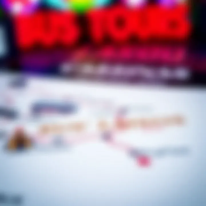 Map highlighting popular bus tour routes to casinos