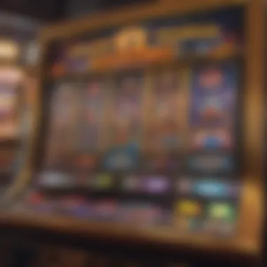 Vibrant Caesars Slots App Interface An engaging interface of Caesars Slots app showcasing vibrant graphics and slot options