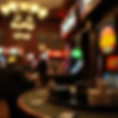 Historic image representing the early days of gambling in New York