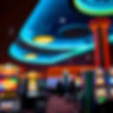 Interior view showcasing the lively atmosphere of the gaming floor