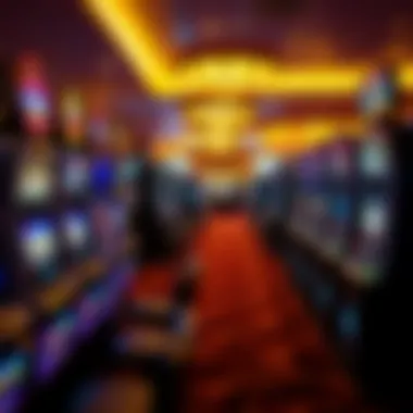 Diverse array of slot machines ready for players
