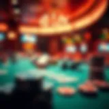 An abstract depiction of online poker dynamics