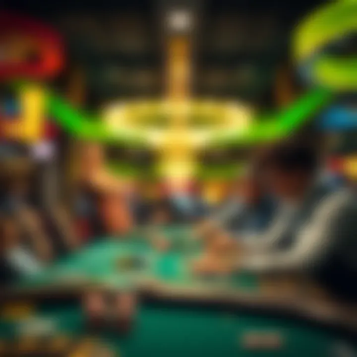 An engaging depiction of responsible gambling practices and tips