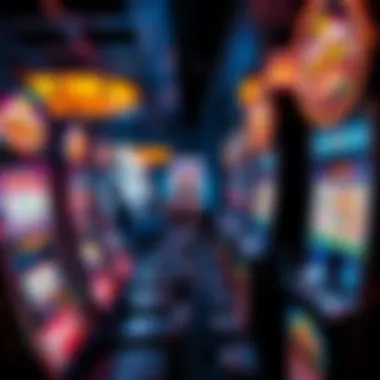 The Allure of Fortune Slots Vibrant display of fortune slot machines in a casino environment