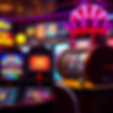 Diverse assortment of casino games showcasing free spins feature