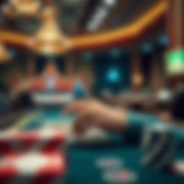 Risks of Online Gambling A visual representation of risks associated with online gambling