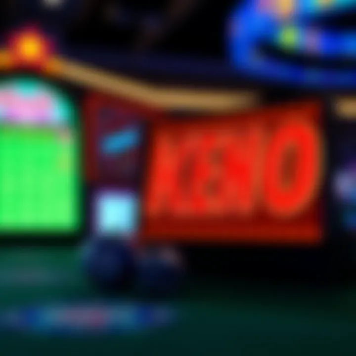 Illustration of Keno strategies