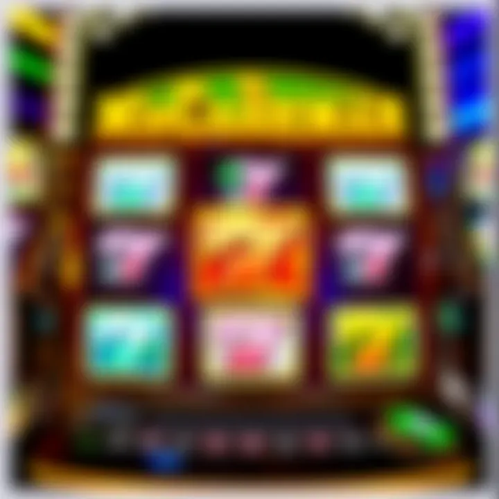 A vibrant screen of Mr. Cashman slot game showcasing unique symbols