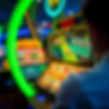 Exciting game interface showcasing cash prizes