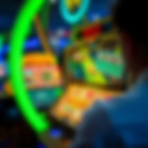 Exciting game interface showcasing cash prizes