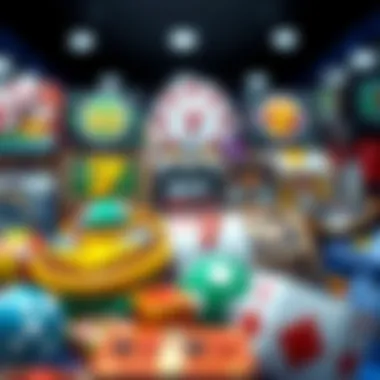 A collection of popular online game icons