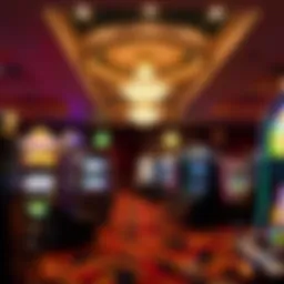 Overview of the Free Play Area at The Downs Casino