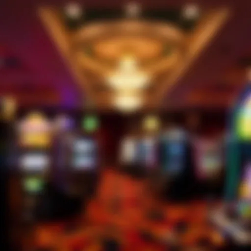 Overview of the Free Play Area at The Downs Casino