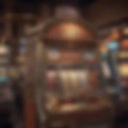 Vintage slot machine showcasing its timeless design