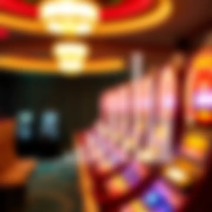 Graphical representation of economic growth attributed to casino gaming in reservations