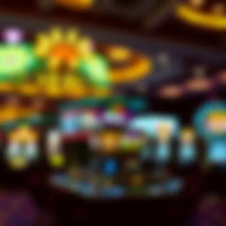 Illustration of tribal sovereignty symbols with a casino backdrop