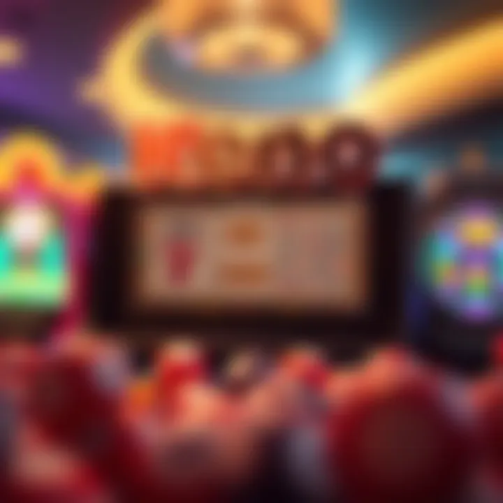 An infographic displaying keno gameplay strategies and tips.