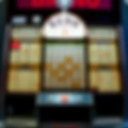 A vintage keno game board showcasing traditional play.