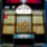 Traditional Keno Board A vintage keno game board showcasing traditional play.