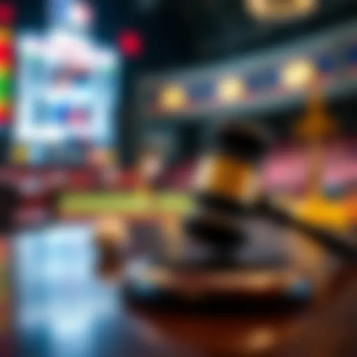 Navigating the Legal Landscape of MLB Betting A gavel symbolizing legal aspects of sports betting