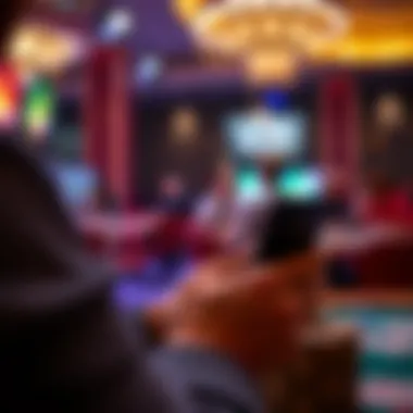 User Engagement with Money-Earning App User engaging with a money-earning app on a smartphone